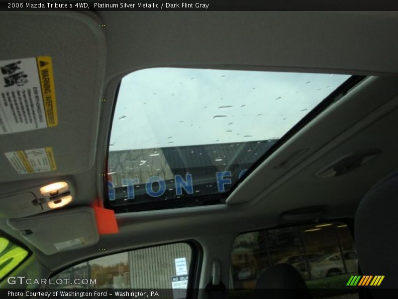 Platinum Silver Metallic / Dark Flint Gray 2006 Mazda Tribute s 4WD