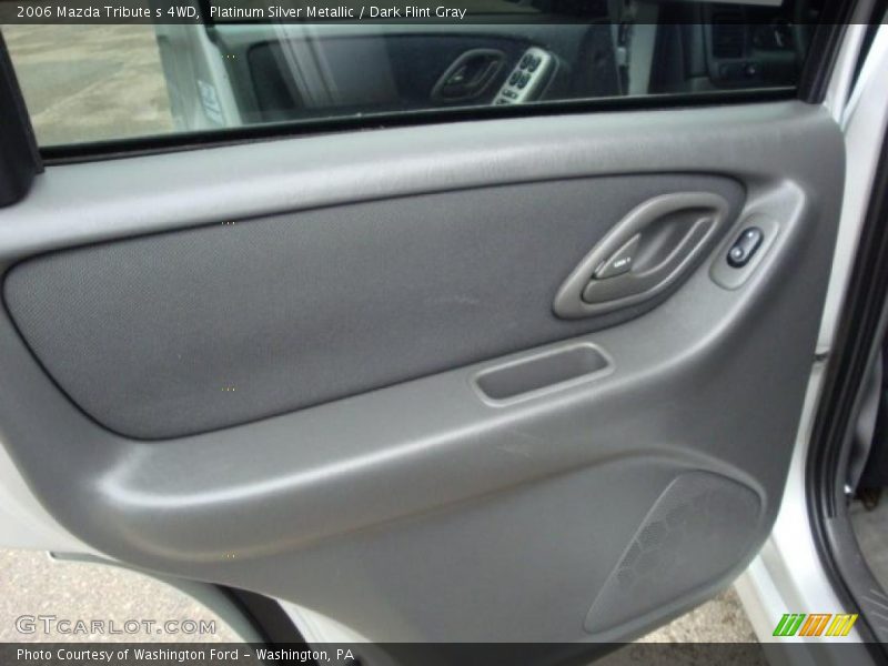 Platinum Silver Metallic / Dark Flint Gray 2006 Mazda Tribute s 4WD