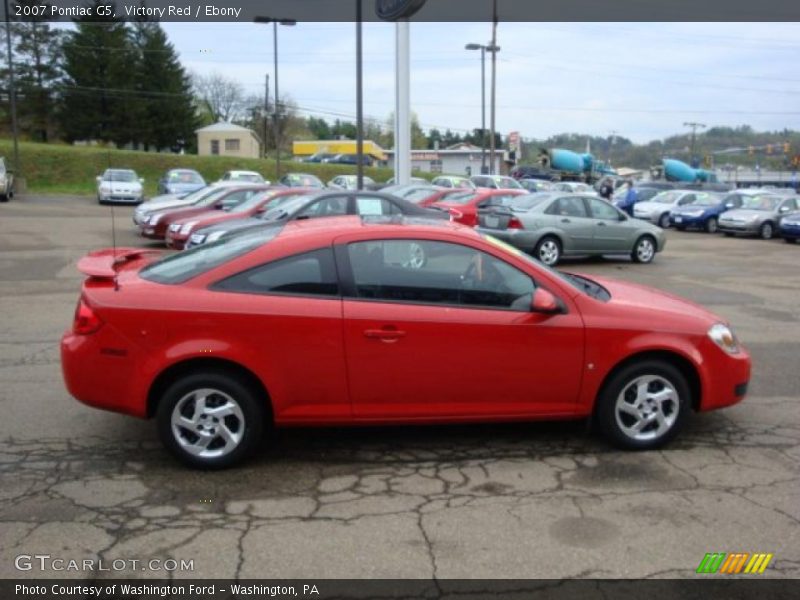 Victory Red / Ebony 2007 Pontiac G5