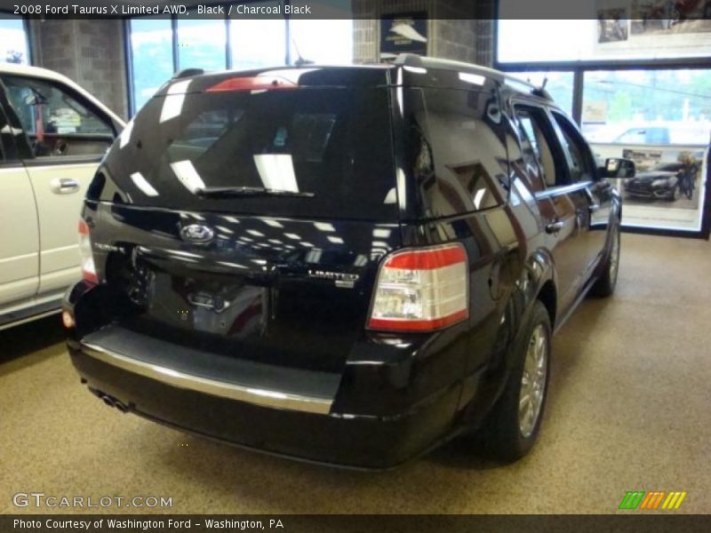 Black / Charcoal Black 2008 Ford Taurus X Limited AWD