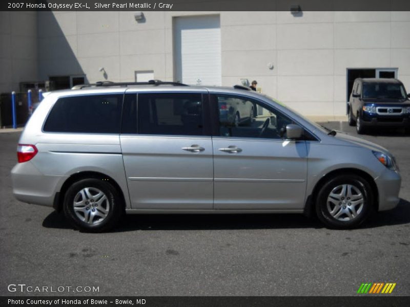 Silver Pearl Metallic / Gray 2007 Honda Odyssey EX-L