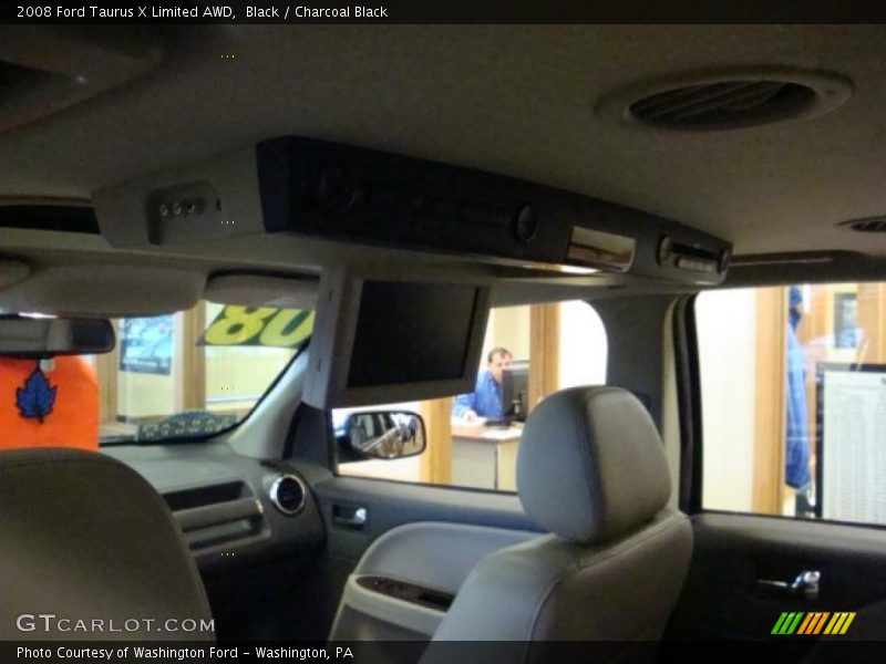 Black / Charcoal Black 2008 Ford Taurus X Limited AWD