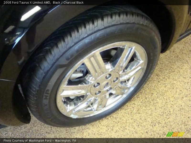 Black / Charcoal Black 2008 Ford Taurus X Limited AWD
