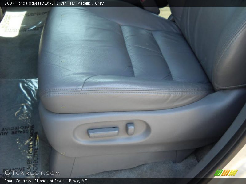 Silver Pearl Metallic / Gray 2007 Honda Odyssey EX-L