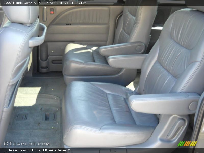 Silver Pearl Metallic / Gray 2007 Honda Odyssey EX-L