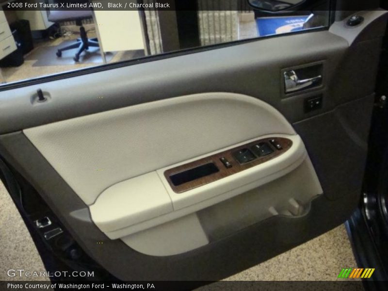 Black / Charcoal Black 2008 Ford Taurus X Limited AWD