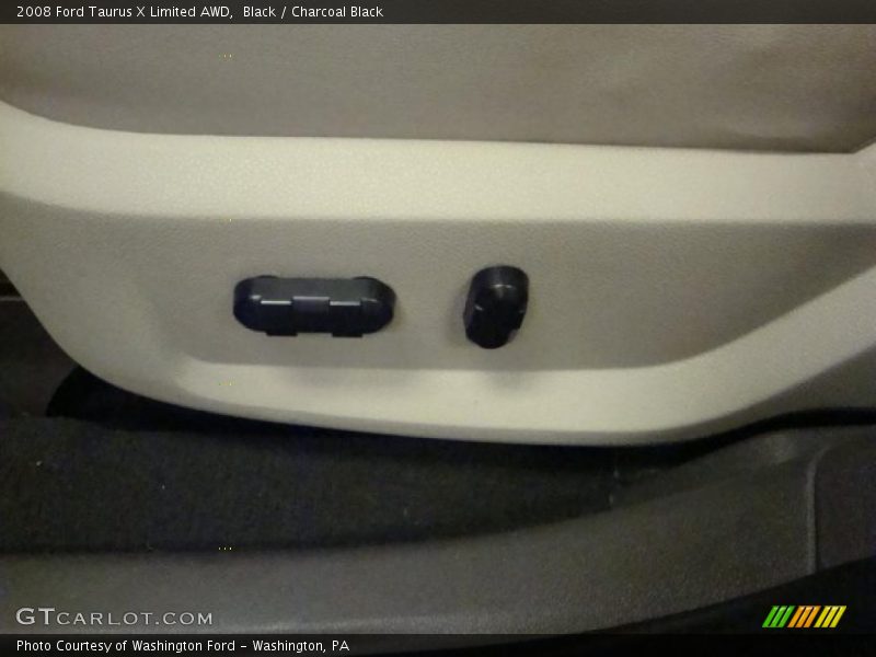 Black / Charcoal Black 2008 Ford Taurus X Limited AWD
