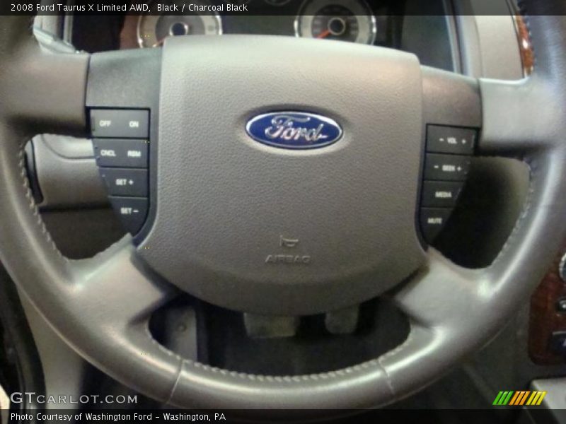 Black / Charcoal Black 2008 Ford Taurus X Limited AWD