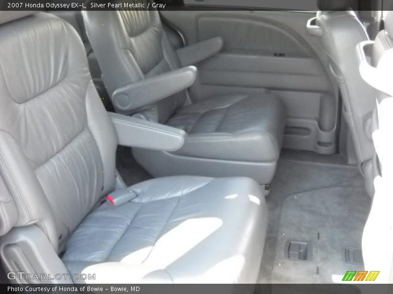 Silver Pearl Metallic / Gray 2007 Honda Odyssey EX-L