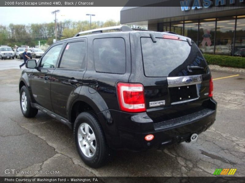 Black / Charcoal 2008 Ford Escape Limited 4WD