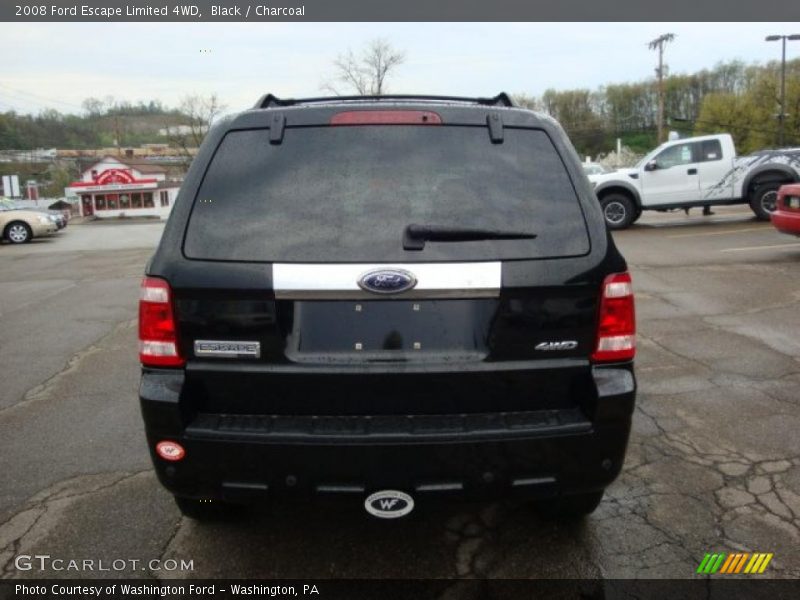 Black / Charcoal 2008 Ford Escape Limited 4WD
