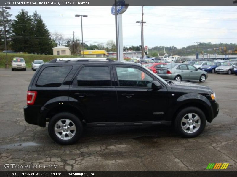 Black / Charcoal 2008 Ford Escape Limited 4WD