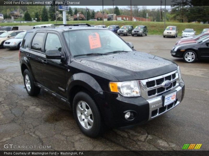 Black / Charcoal 2008 Ford Escape Limited 4WD
