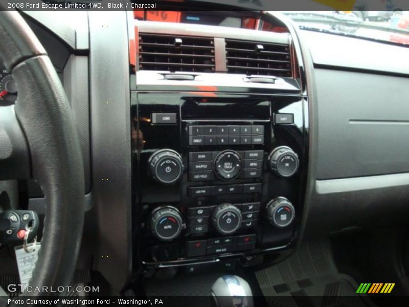 Black / Charcoal 2008 Ford Escape Limited 4WD