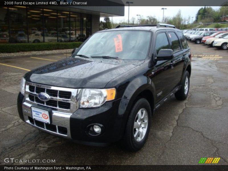 Black / Charcoal 2008 Ford Escape Limited 4WD