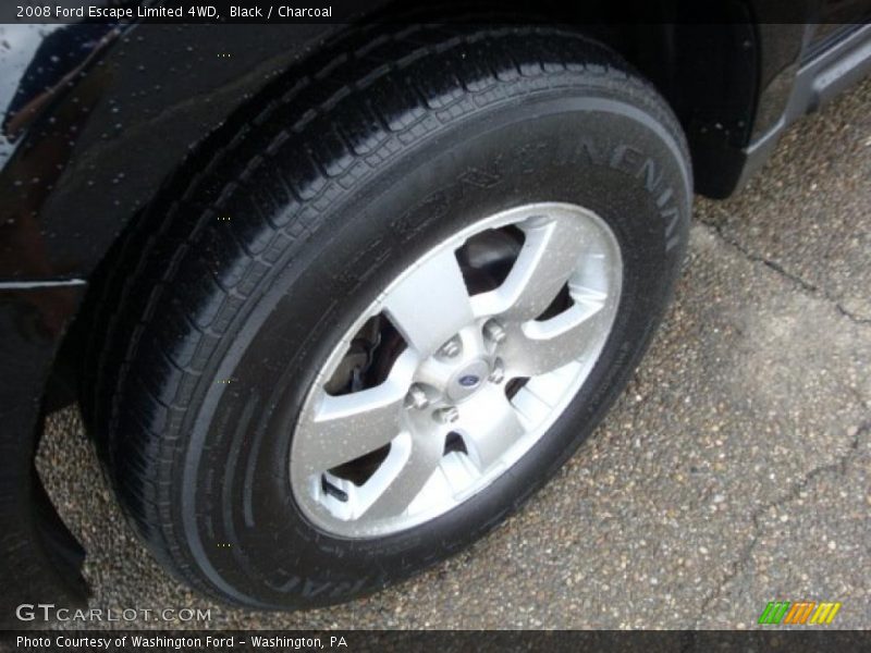 Black / Charcoal 2008 Ford Escape Limited 4WD