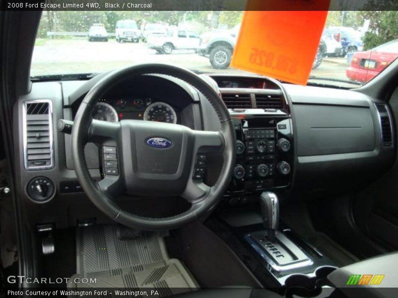 Black / Charcoal 2008 Ford Escape Limited 4WD