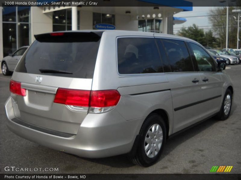 Silver Pearl Metallic / Gray 2008 Honda Odyssey LX