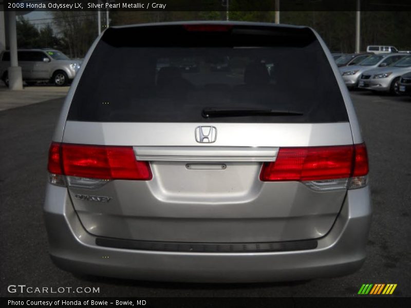 Silver Pearl Metallic / Gray 2008 Honda Odyssey LX