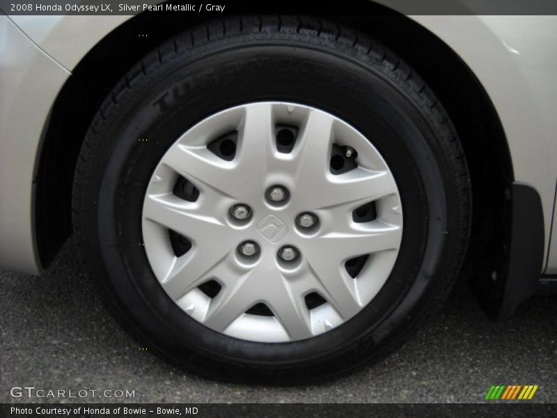 Silver Pearl Metallic / Gray 2008 Honda Odyssey LX