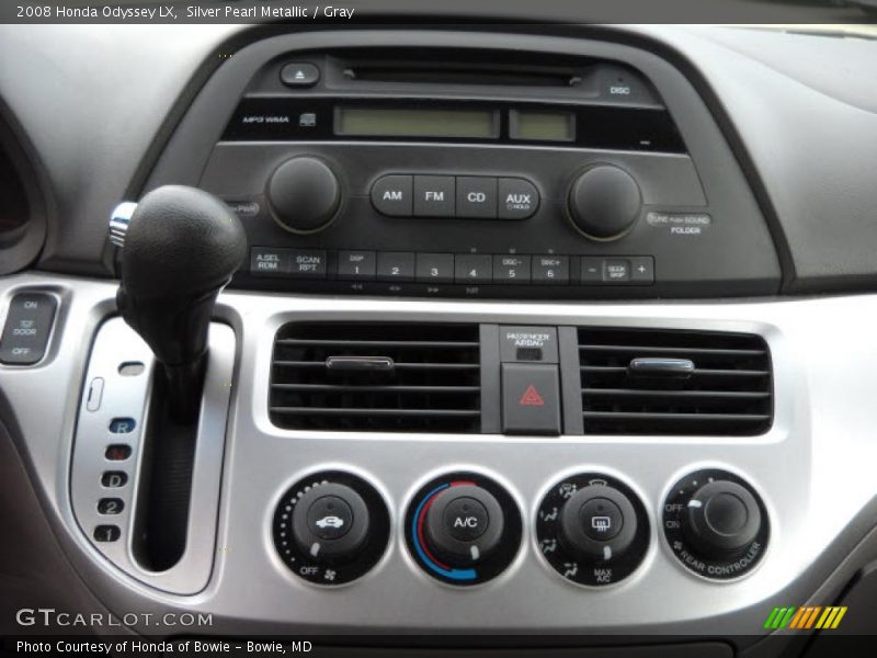 Silver Pearl Metallic / Gray 2008 Honda Odyssey LX