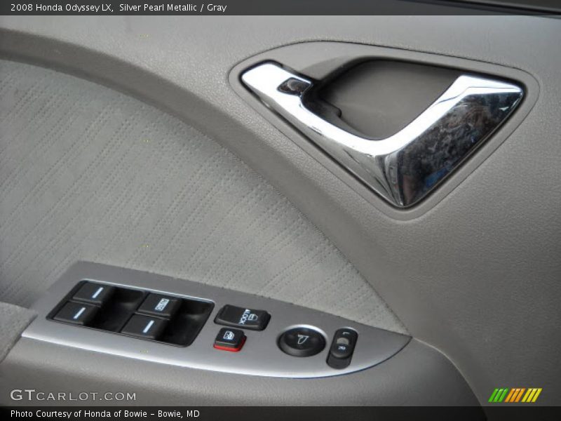 Silver Pearl Metallic / Gray 2008 Honda Odyssey LX