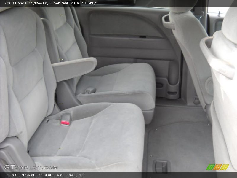Silver Pearl Metallic / Gray 2008 Honda Odyssey LX