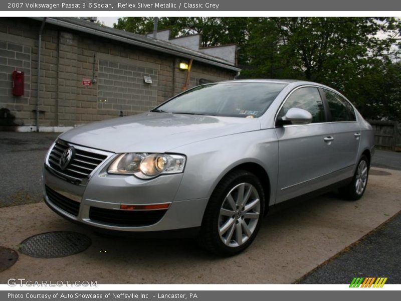 Reflex Silver Metallic / Classic Grey 2007 Volkswagen Passat 3.6 Sedan