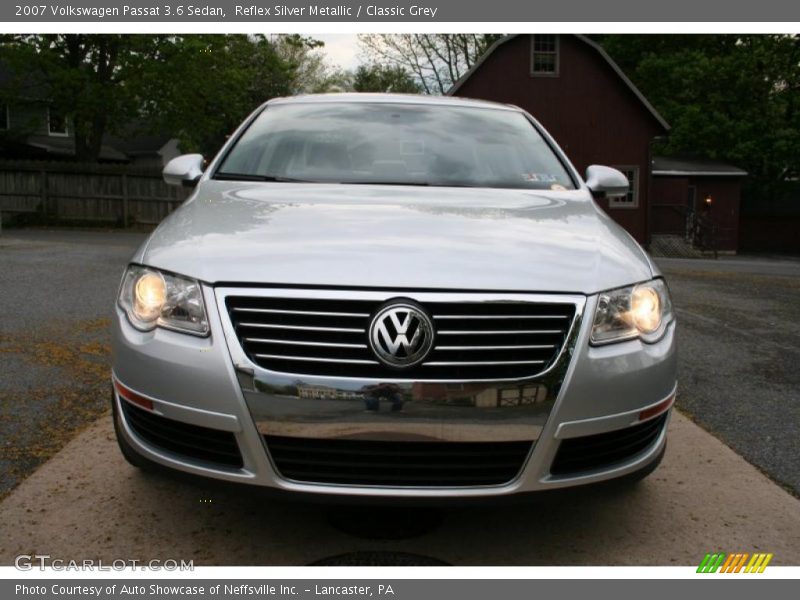 Reflex Silver Metallic / Classic Grey 2007 Volkswagen Passat 3.6 Sedan