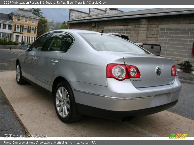 Reflex Silver Metallic / Classic Grey 2007 Volkswagen Passat 3.6 Sedan