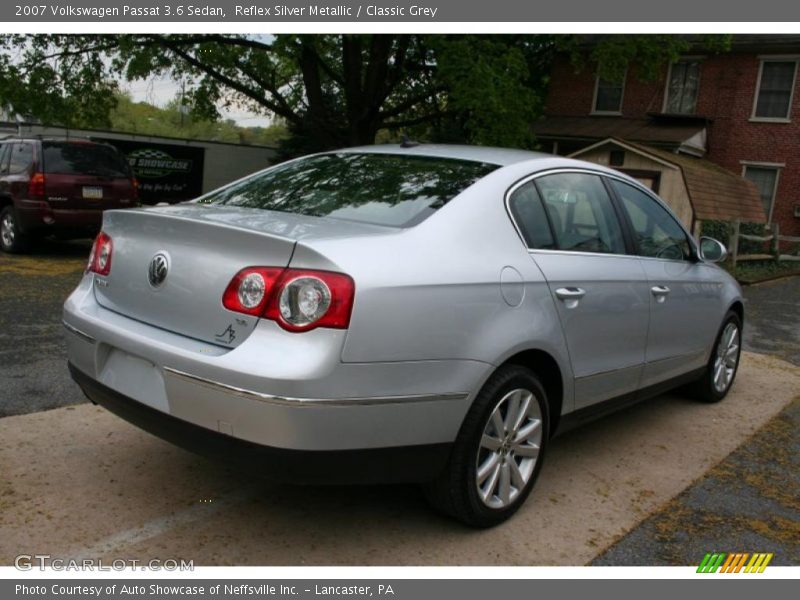 Reflex Silver Metallic / Classic Grey 2007 Volkswagen Passat 3.6 Sedan