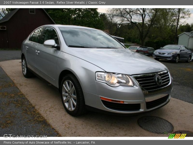 Reflex Silver Metallic / Classic Grey 2007 Volkswagen Passat 3.6 Sedan