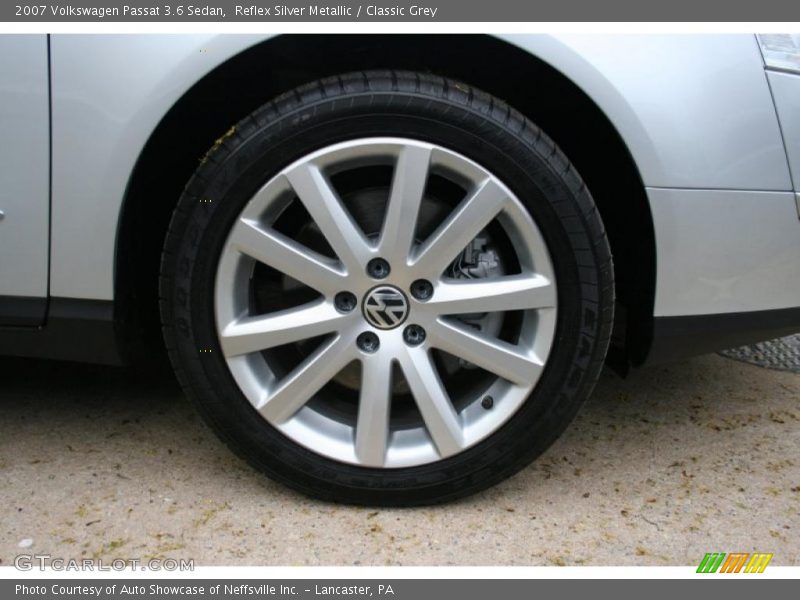 Reflex Silver Metallic / Classic Grey 2007 Volkswagen Passat 3.6 Sedan