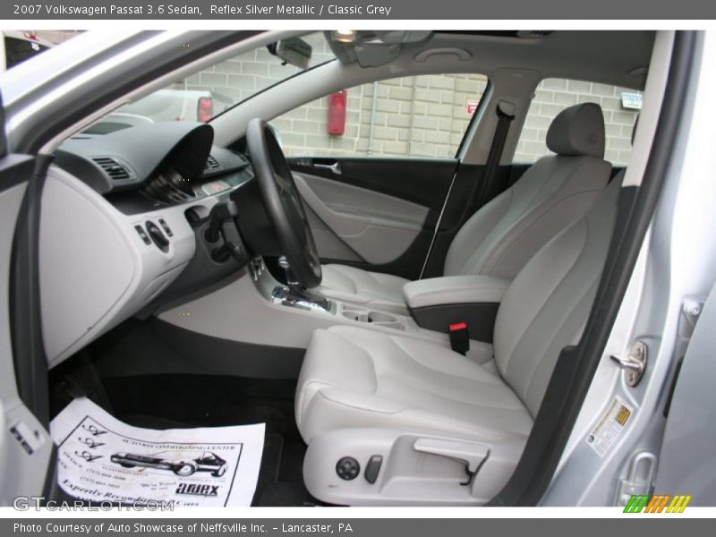 Reflex Silver Metallic / Classic Grey 2007 Volkswagen Passat 3.6 Sedan