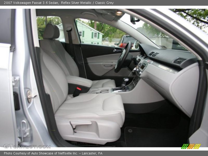 Reflex Silver Metallic / Classic Grey 2007 Volkswagen Passat 3.6 Sedan