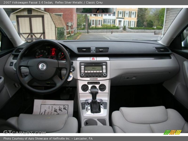 Reflex Silver Metallic / Classic Grey 2007 Volkswagen Passat 3.6 Sedan