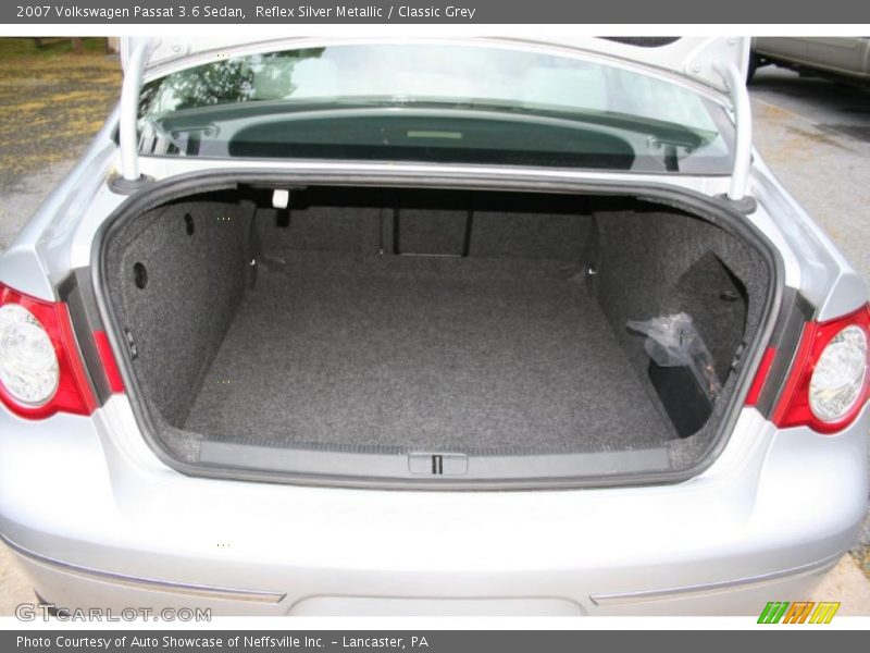 Reflex Silver Metallic / Classic Grey 2007 Volkswagen Passat 3.6 Sedan