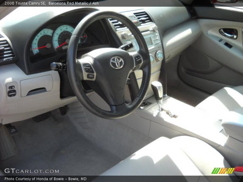 Barcelona Red Metallic / Ash 2008 Toyota Camry SE