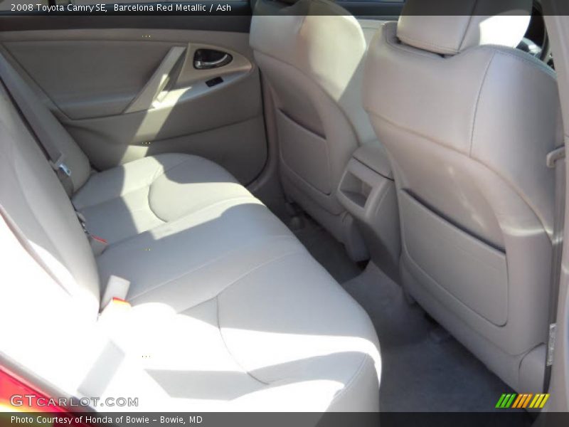 Barcelona Red Metallic / Ash 2008 Toyota Camry SE