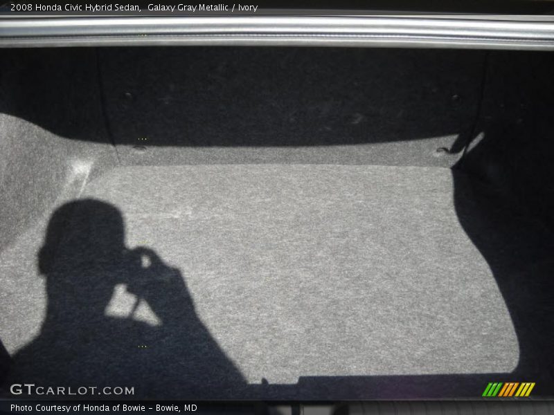 Galaxy Gray Metallic / Ivory 2008 Honda Civic Hybrid Sedan