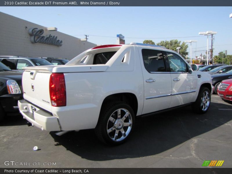 White Diamond / Ebony 2010 Cadillac Escalade EXT Premium AWD