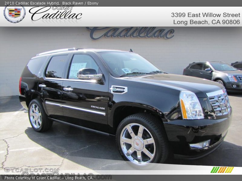 Black Raven / Ebony 2010 Cadillac Escalade Hybrid