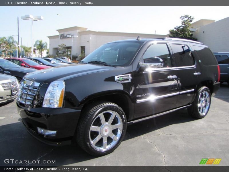 Black Raven / Ebony 2010 Cadillac Escalade Hybrid