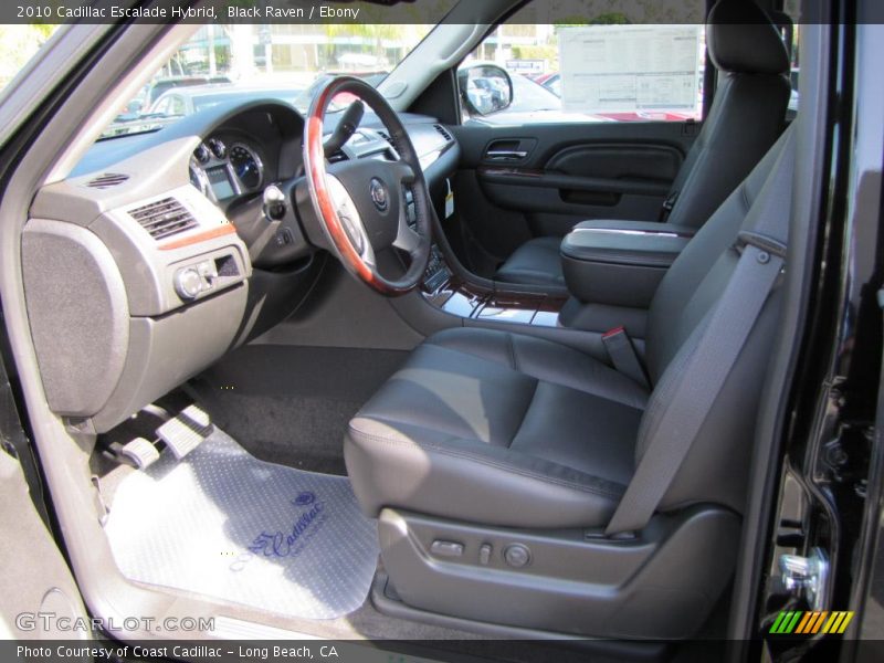Black Raven / Ebony 2010 Cadillac Escalade Hybrid