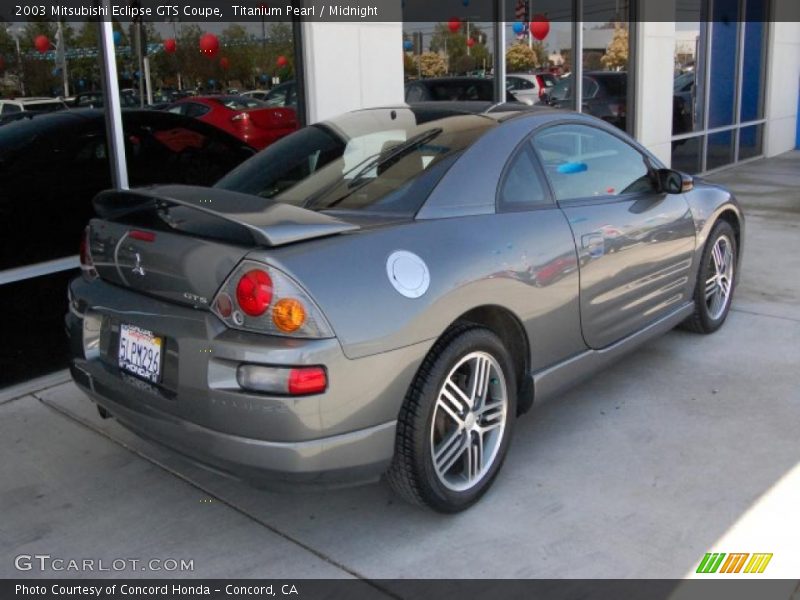 Titanium Pearl / Midnight 2003 Mitsubishi Eclipse GTS Coupe