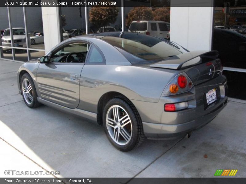 Titanium Pearl / Midnight 2003 Mitsubishi Eclipse GTS Coupe