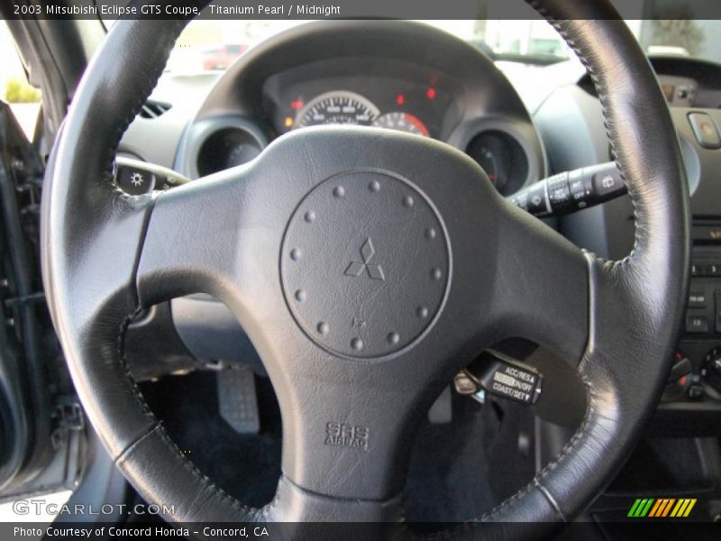 Titanium Pearl / Midnight 2003 Mitsubishi Eclipse GTS Coupe