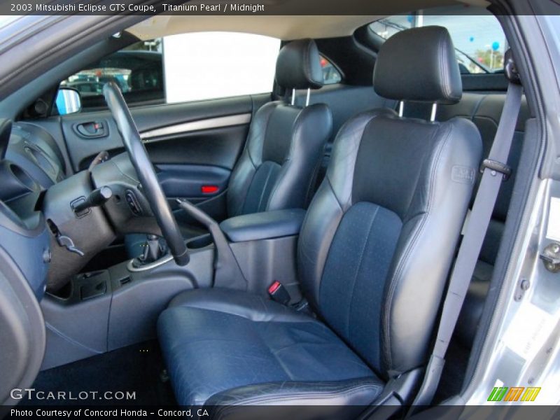 Titanium Pearl / Midnight 2003 Mitsubishi Eclipse GTS Coupe