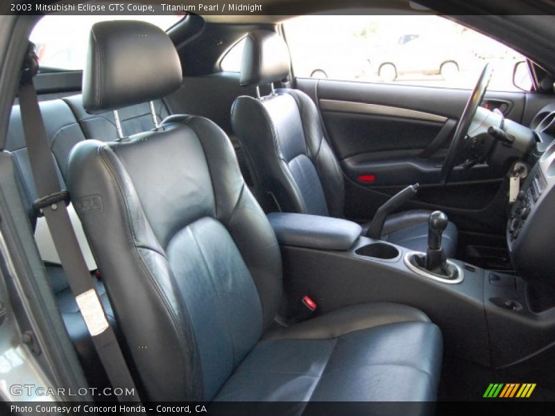 Titanium Pearl / Midnight 2003 Mitsubishi Eclipse GTS Coupe