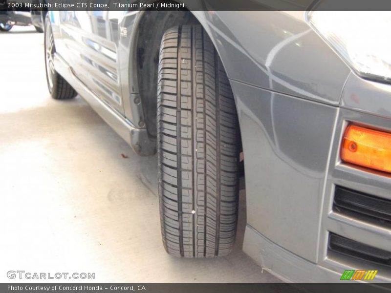 Titanium Pearl / Midnight 2003 Mitsubishi Eclipse GTS Coupe